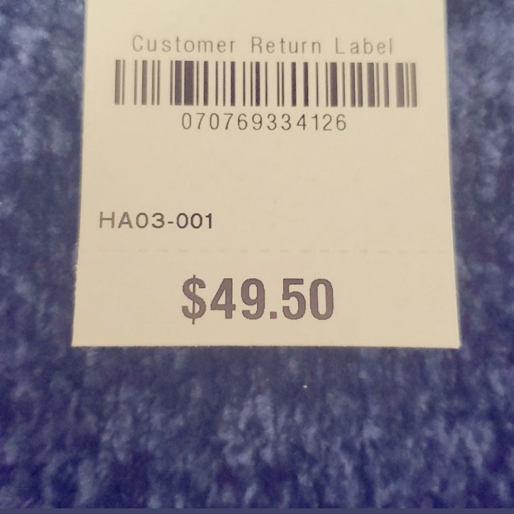 NEW W/TAGS - Karen Scott Navy V-Neck Plus Sweater - Picture 5 of 6